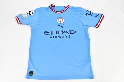 Lot 2246 - ERLING HAALAND; an autographed replica...