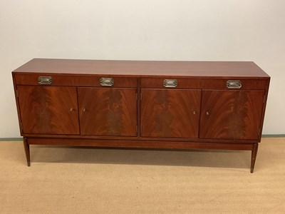 Lot 663 - GREAVES & THOMAS; a mid 20th century mahogany...