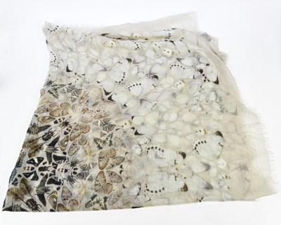 Lot 805 - ALEXANDER MCQUEEN; a 100% cashmere Damien...