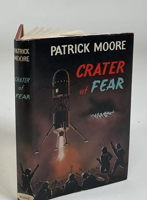 Lot 1383 - PATRICK MOORE; 'Crater of Fear' 1962, first...