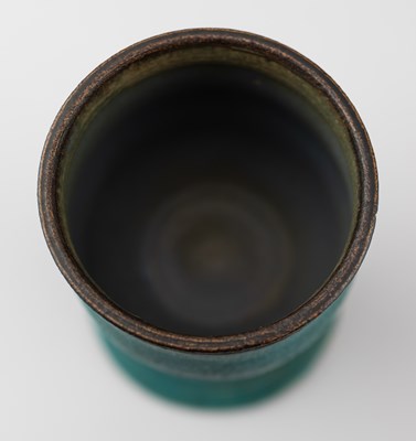 Lot 3 - ABDO NAGI (1941-2001); a set of six stoneware...