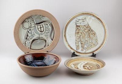 Lot 59 - BRYAN NEWMAN (1935-2019) for Aller Pottery; a...