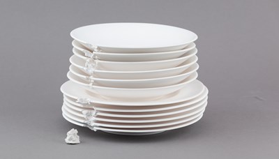 Lot 81 - CAROLINE TATTERSALL; a stack of six cast...