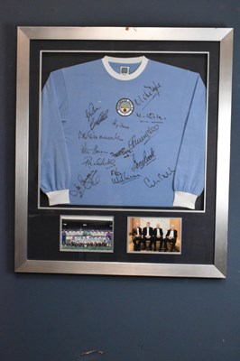 Lot 2259 - MANCHESTER CITY INTEREST; an autographed...