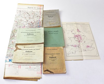Lot 580 - OPERATION SEA LION; WWII German plans,...