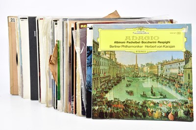 Lot 1411 - A collection of vinyl records mainly classical.