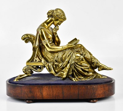 Lot 1444 - A late 19th/early 20th century gilt bronze...