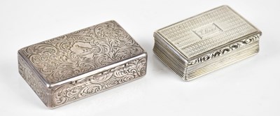 Lot 2440 - FRANCIS CLARK; a William IV hallmarked silver...