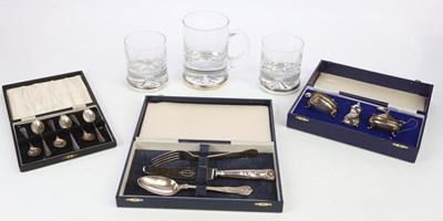Lot 2495 - WILLIAM ADAMS; an Elizabeth II hallmarked...