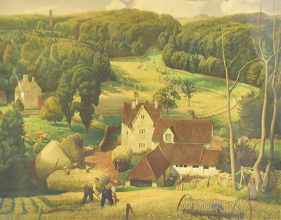 Lot 449 - AFTER JAMES BATEMAN; print, 'Haytime in the...