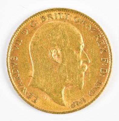 Lot 2562 - An Edward VII half sovereign, 1905.