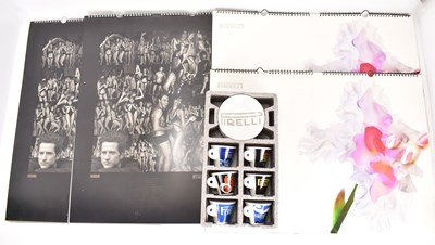 Lot 106 - PIRELLI; four calendars comprising two 2004...
