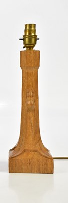 Lot 2014 - WORKSHOP OF ROBERT MOUSEMAN THOMPSON; a carved...
