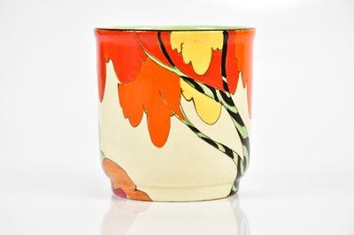 Lot 2189 - CLARICE CLIFF; a Fantastique vase of...