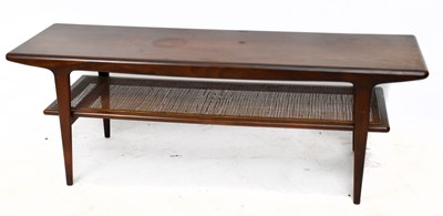 Lot 1710 - A mid-century teak rectangular coffee table...