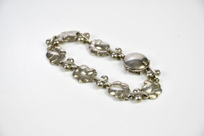 Lot 282 - GEORG JENSEN; a sterling silver Moonlight...