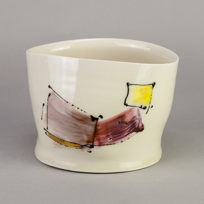 Lot 71 - ASHLEY HOWARD (born 1963); a porcelain vessel...
