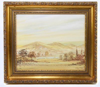 Lot 1081 - AKIN OF MALVERN; oil on board, ‘The Malverns...