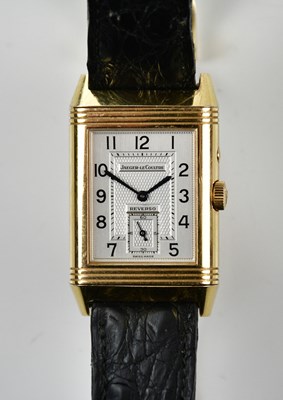 Lot 578 - JAEGER-LECOULTRE; a gentleman's 18ct yellow...