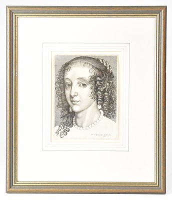 Lot 453 - WENCESLAUS HOLLAR (1607-77); an engraving of...