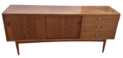 Lot 11 - F AUSTIN (LEYTON) LTD OF LONDON; a teak mid...