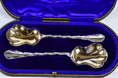 Lot 2292 - LEE & WIGFULL; a cased pair of Edward VII...