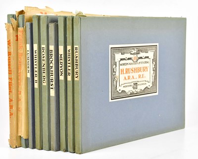 Lot 1762 - Nine contemporary art books, Modern Masters Of...