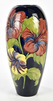 Lot 2647 - MOORCROFT; a large vase of ovoid form in the...