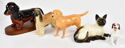 Lot 2718 - BESWICK; a model 'Hajubah Of Davlen' Afghan...