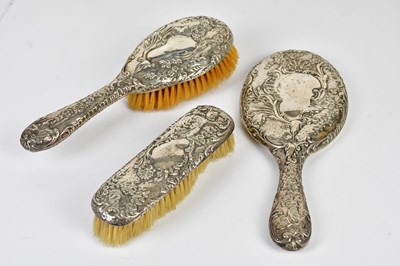 Lot 2223 - A & J ZIMMERMAN; a Victorian hallmarked silver...