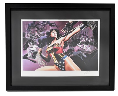 Lot 1165 - ALEX ROSS; a limited edition print, 'Wonder...