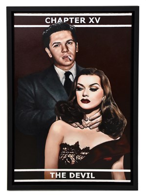 Lot 1335 - ALEX WEAVER; oil on canvas, 'Chapter XV, The...