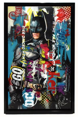 Lot 1167 - ZINSKY; a limited edition acrylic, 'Ever...