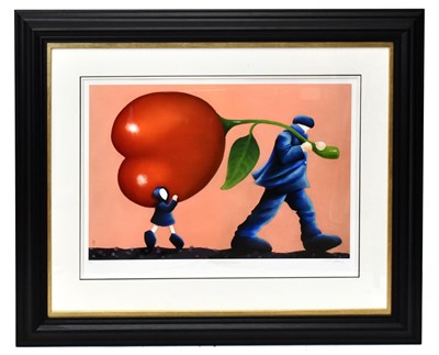 Lot 1168 - MACKENZIE THORPE; limited edition print,...