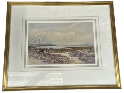 Lot 268 - HENRY MEASHAM (1844-1922); watercolour, rural...