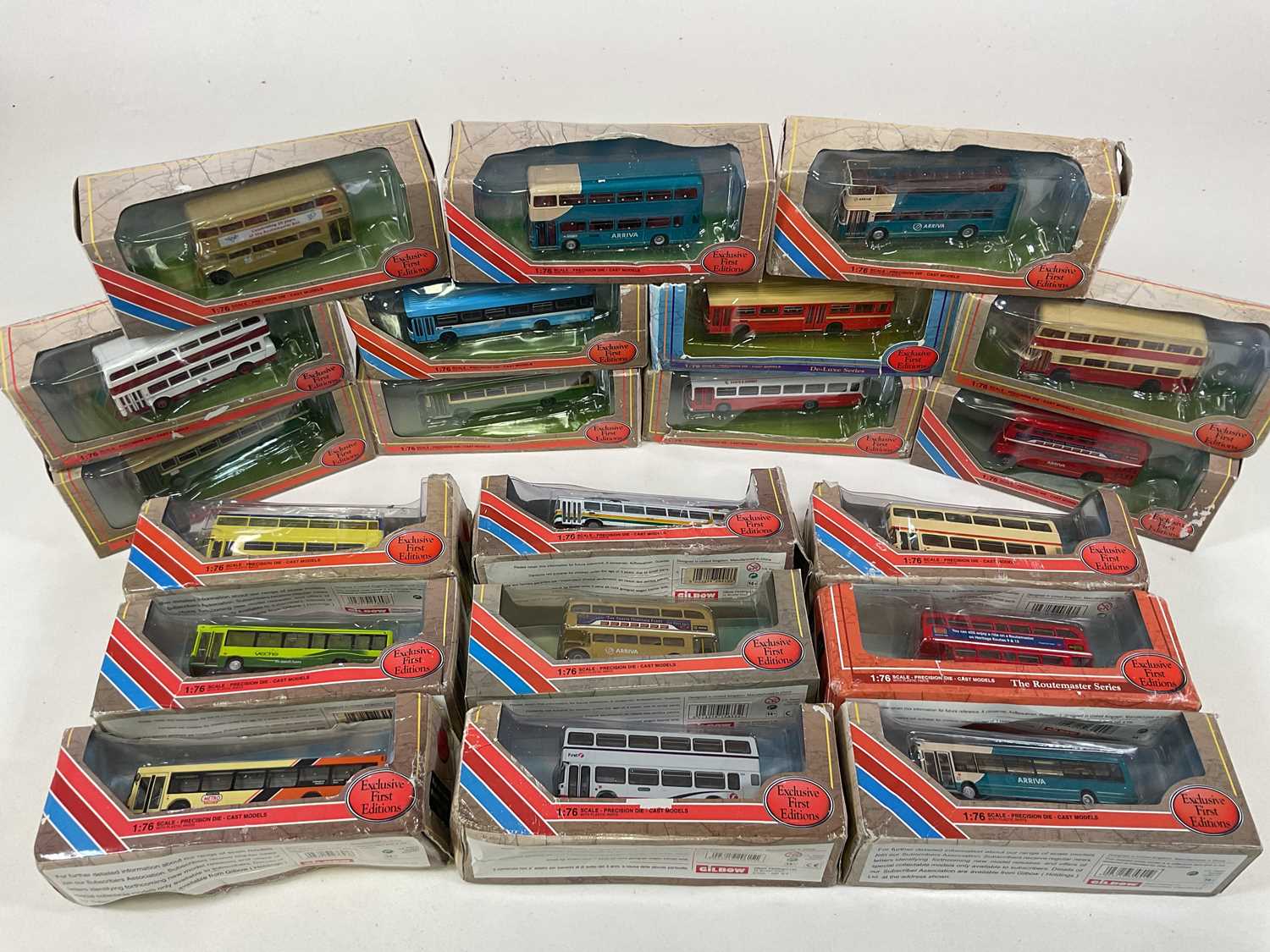 Lot 309 - EFE BUSES; a collection of single and double...