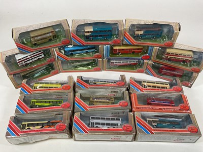 Lot 309 - EFE BUSES; a collection of single and double...