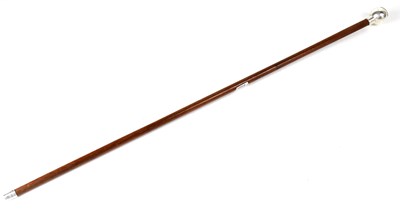 Lot 562 - A late 20th century swagger stick with...