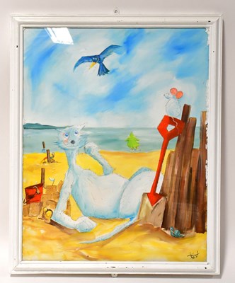 Lot 515 - PETER TRUST (1936-2008); acrylic on canvas,...