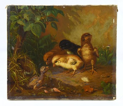 Lot 1091 - EARLY 20TH CENTURY BRITISH SCHOOL; oil on...