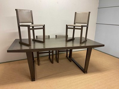 Lot 612 - B & B ITALIA; a contemporary rectangular...