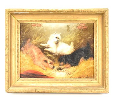 Lot 473 - GEORGE ARMFIELD (1808-1893); oil on canvas,...