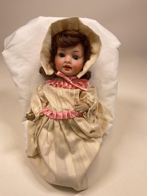 Lot 344 - REVALO; a bent limbed doll, with impressed...
