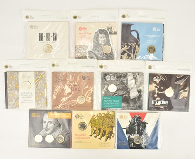 Lot 653 - THE ROYAL MINT; ten UK £2 brilliant...