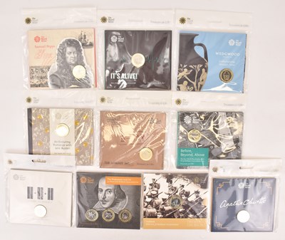 Lot 647 - THE ROYAL MINT; ten £2 brilliant uncirculated...