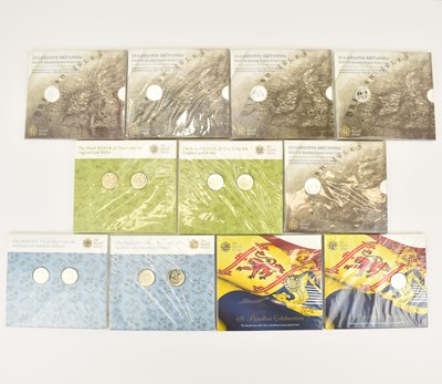 Lot 635 - THE ROYAL MINT; five 2014 UK quarter-ounce...