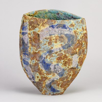 Lot 407 - JULIAN KING-SALTER (born 1954); a stoneware...