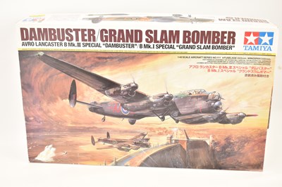 Lot 560 - TAMIYA; a 1:48 scale model of Dambuster Grand...