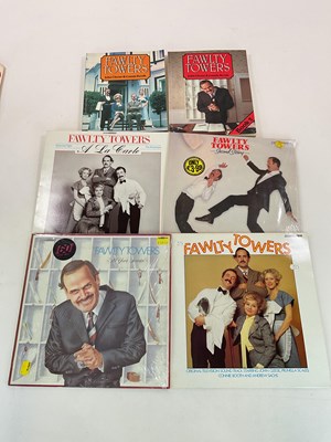 Lot 1377 - FAWLTY TOWERS; a small group of records and...