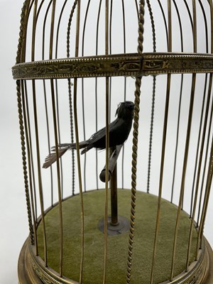 Lot 41 - An early 20th century singing automaton single...